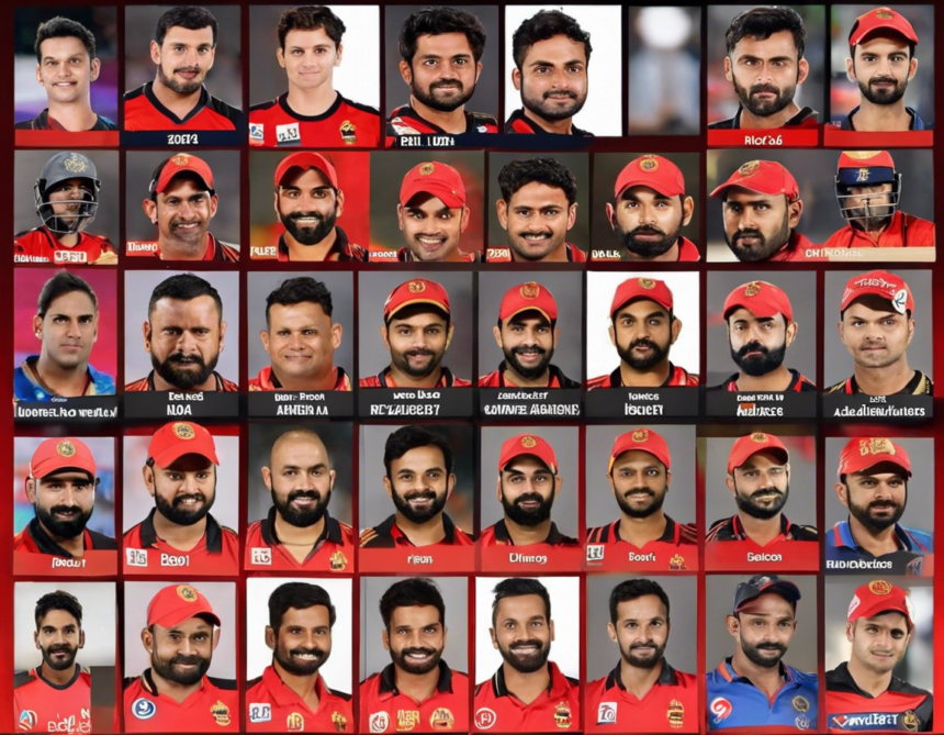 2024 IPL Auction RCB Players List Revealed